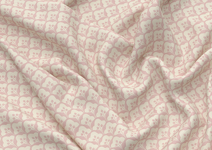 Trellis Prints, Scallop and Bud Rosies Pink - Made to Measure Curtains - Image 4